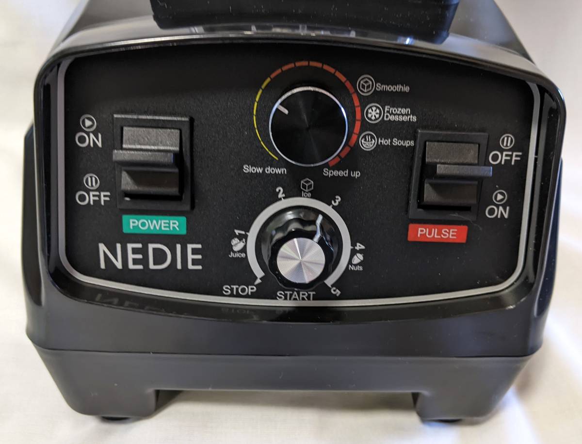 1円出品】NEDIE 業務用ミキサー HS-200D 業務用ブレンダー 2L 多機能
