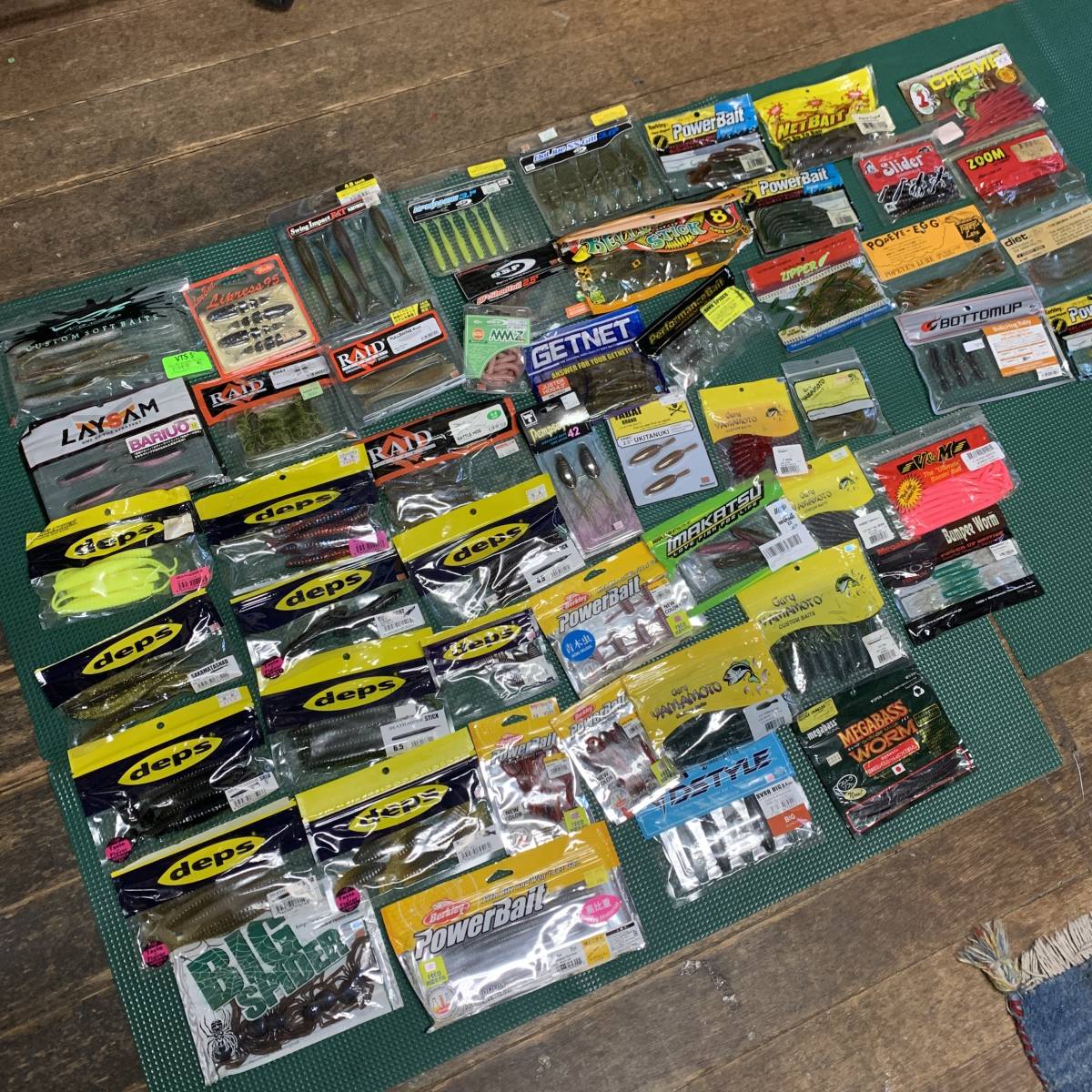 G-2948 ワームセット まとめ売り 中古 発送方法：佐川急便のみ