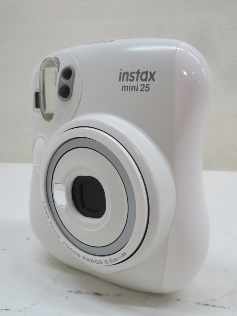 ◇FUJIFILM チェキ INSTAX mini 25 ホワイト インスタントフィルム