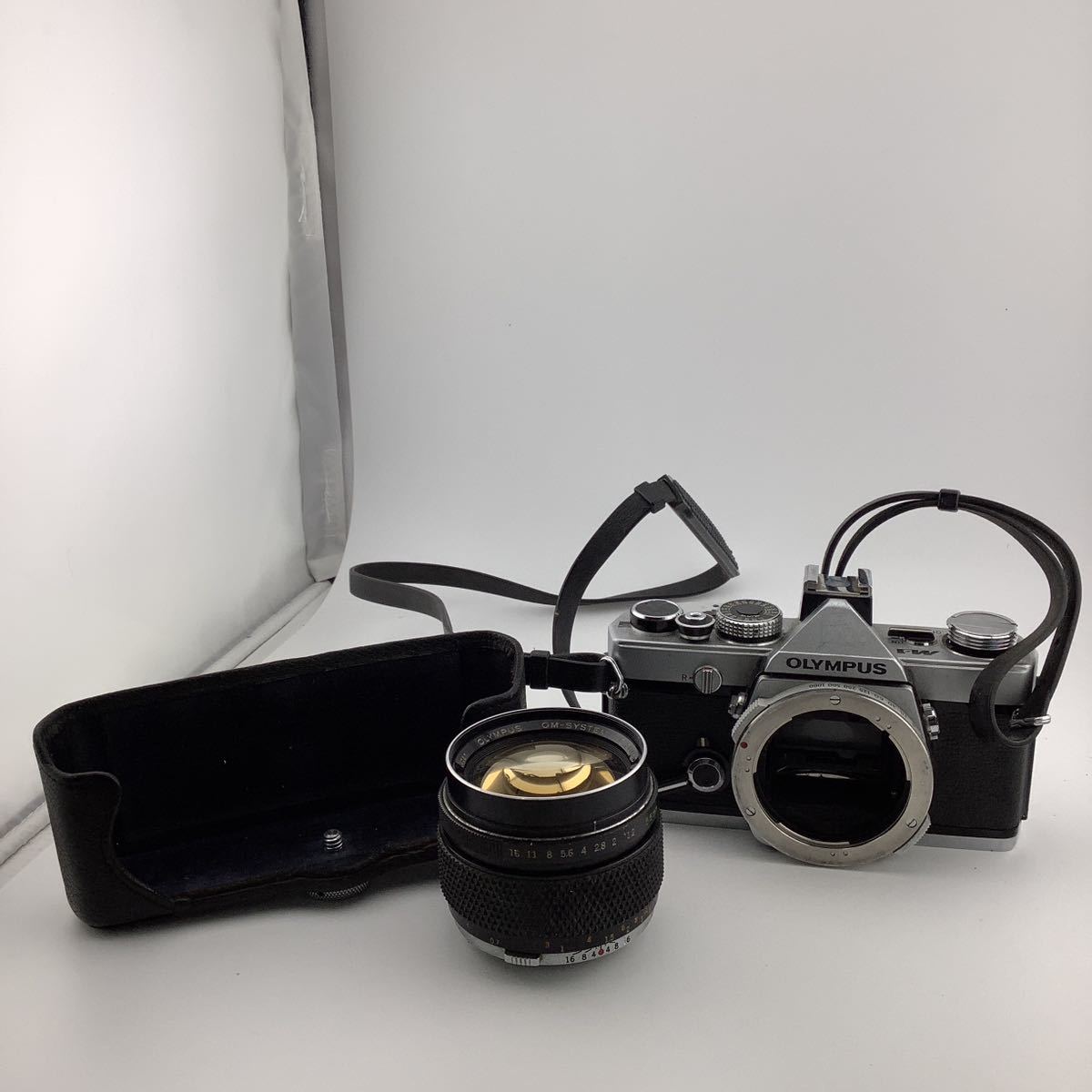 OLYMPUS M-1 フィルムカメラ 1:2 f=55mm レンズ 【S80270-177