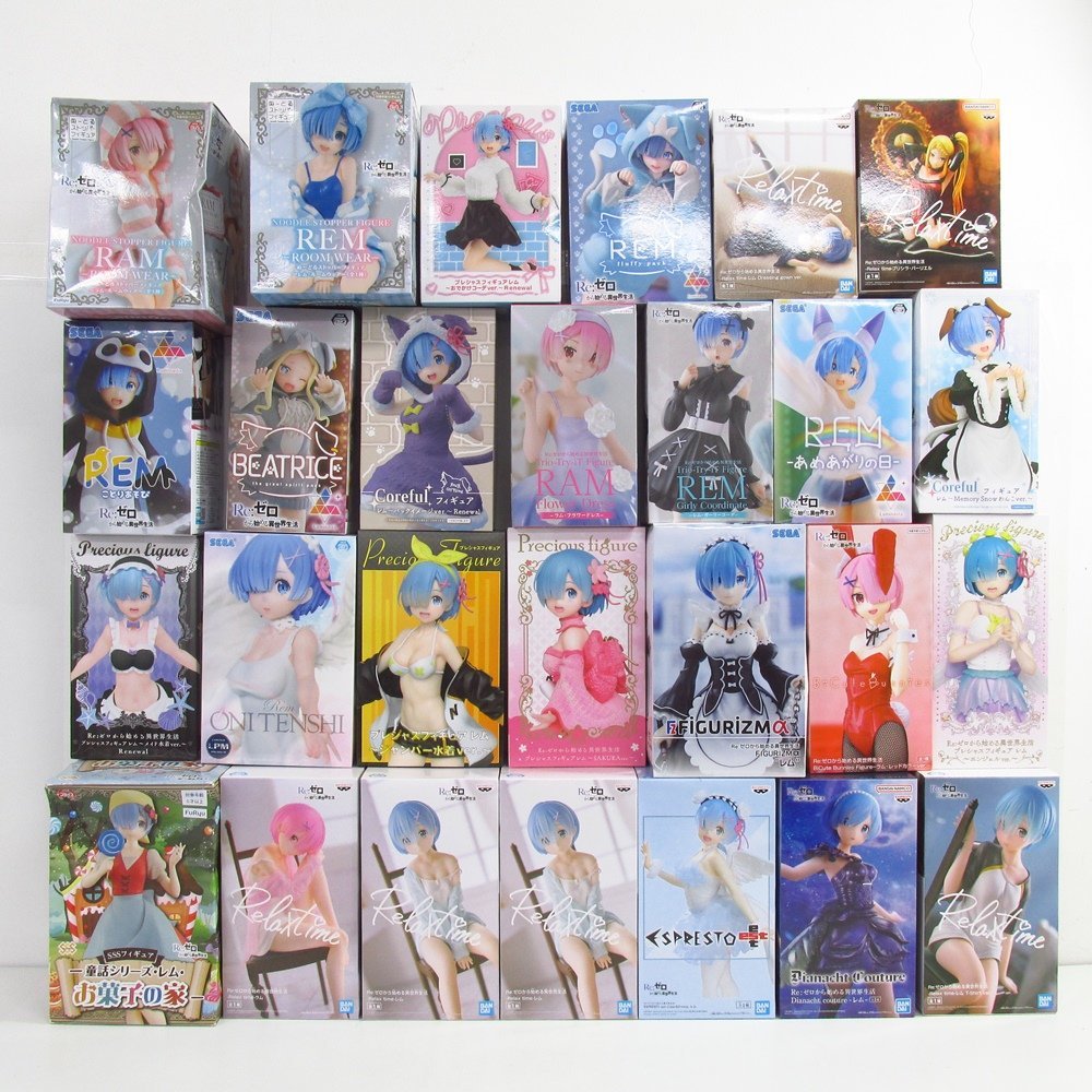 リゼロ Re:ゼロから始める異世界生活 フィギュア 大量 まとめ 27個セット ■U7763