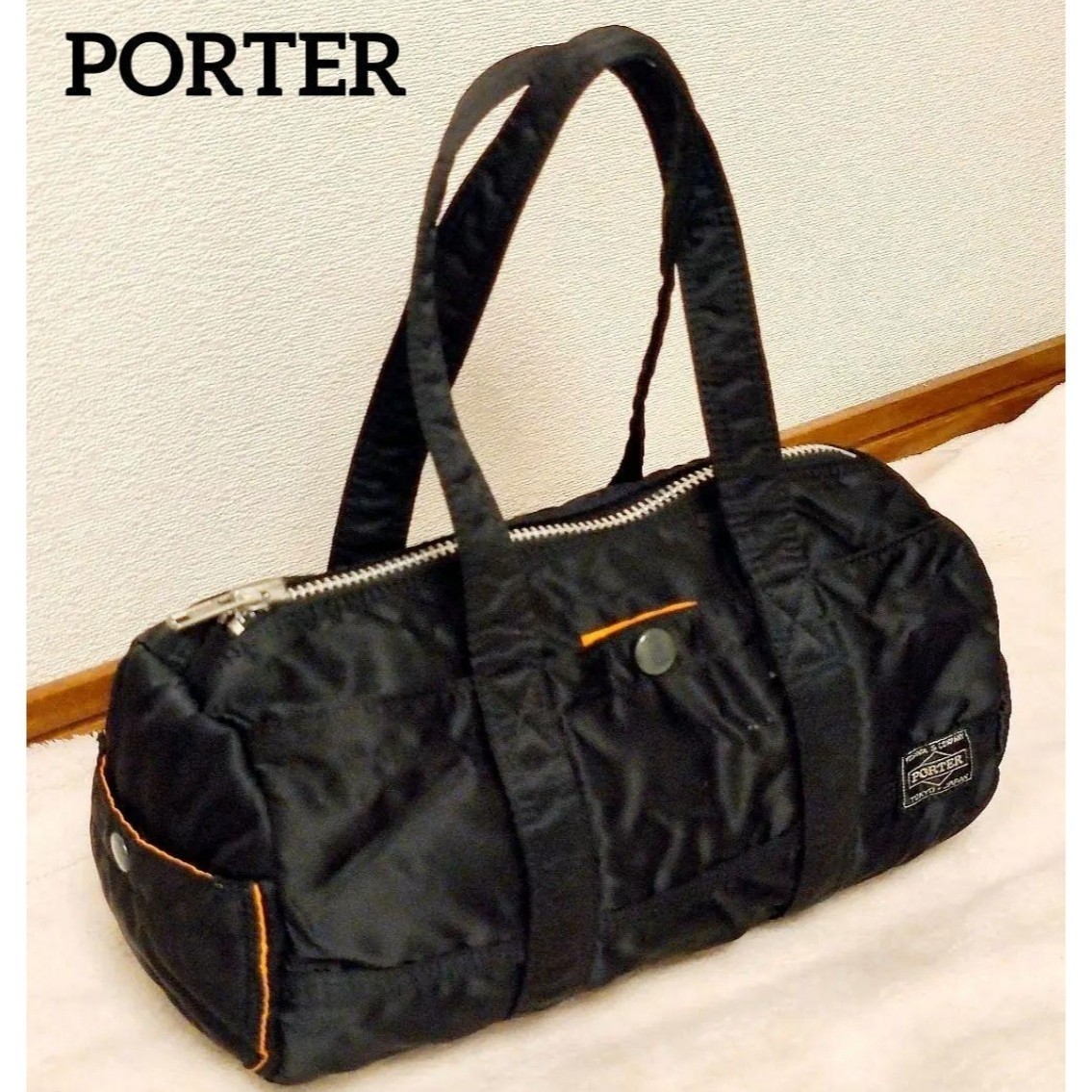 PORTER ポーター TANKER タンカー ミニボストンバッグ ブラック