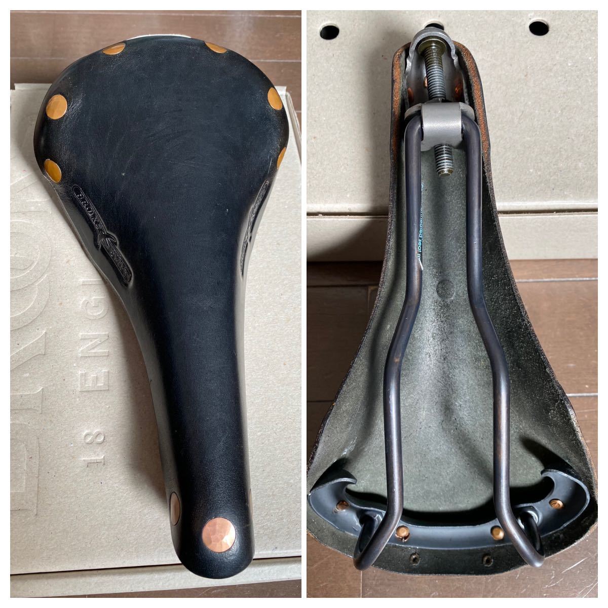 BROOKS ブルックス サドル SWIFT スイフト チタン Titaniumブラック レザー _2