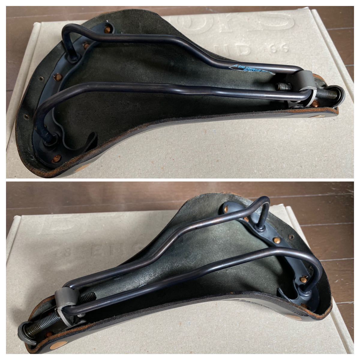 BROOKS ブルックス サドル SWIFT スイフト チタン Titaniumブラック レザー _3