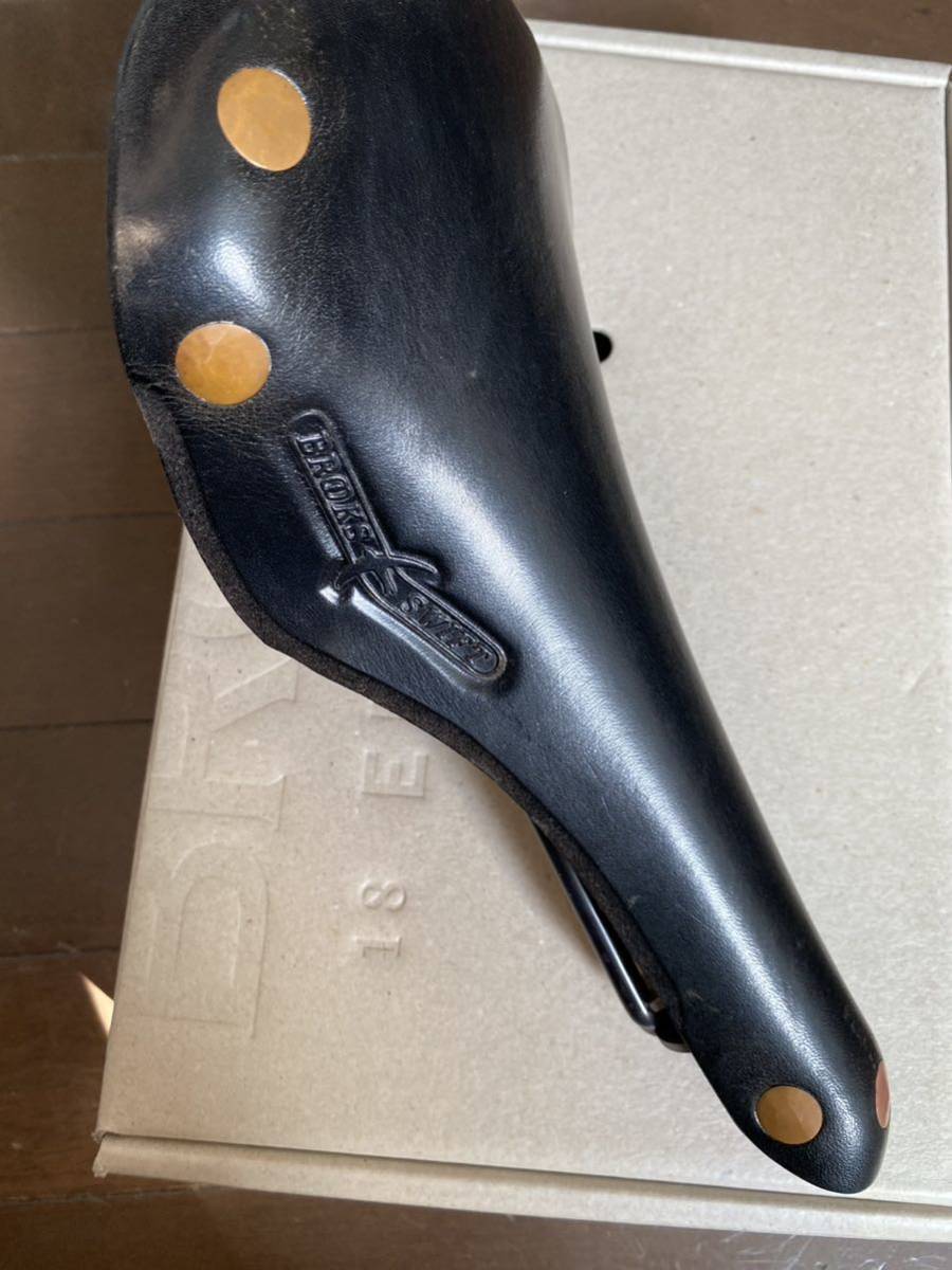 BROOKS ブルックス サドル SWIFT スイフト チタン Titaniumブラック レザー _5