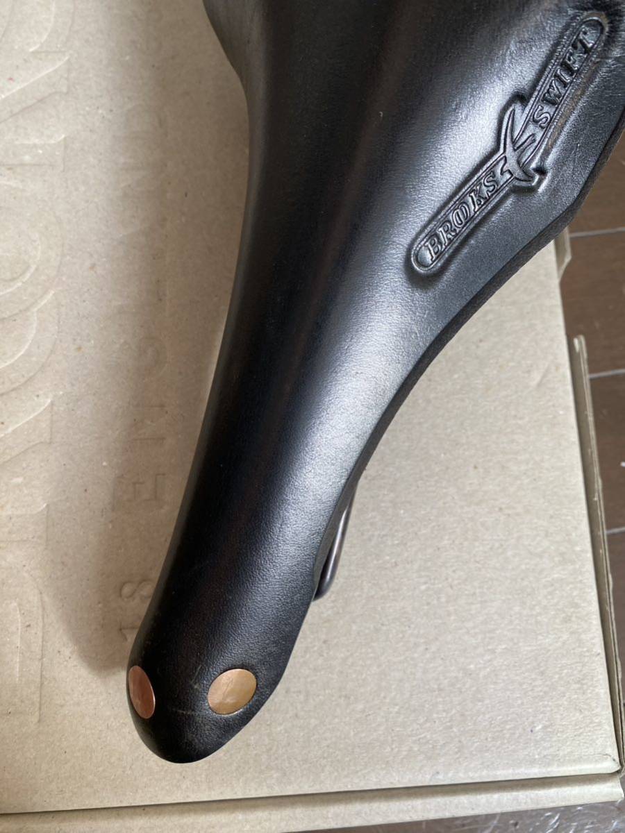 BROOKS ブルックス サドル SWIFT スイフト チタン Titaniumブラック レザー _6