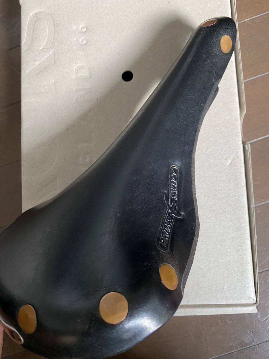 BROOKS ブルックス サドル SWIFT スイフト チタン Titaniumブラック レザー _7