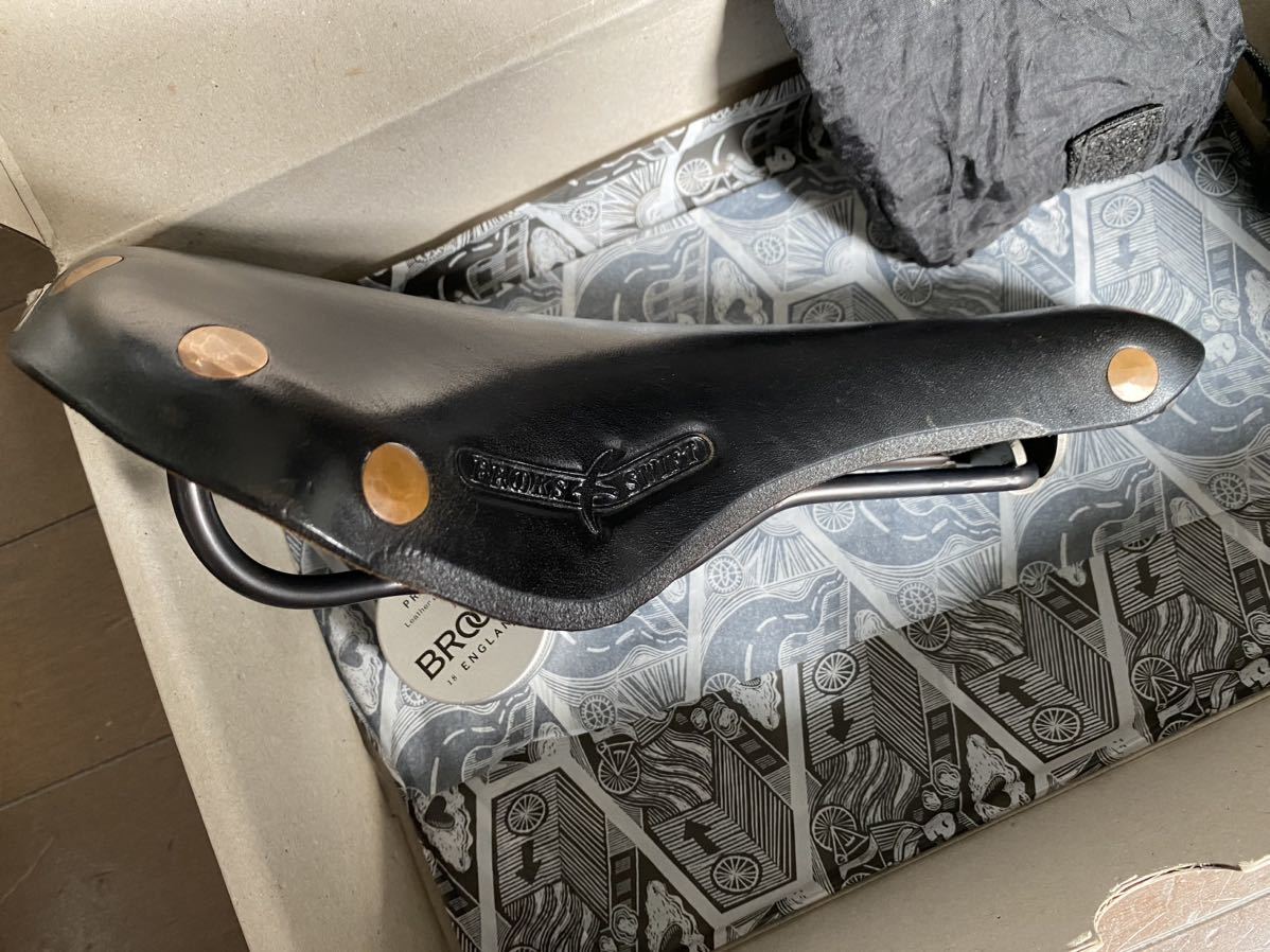 BROOKS ブルックス サドル SWIFT スイフト チタン Titaniumブラック レザー _9