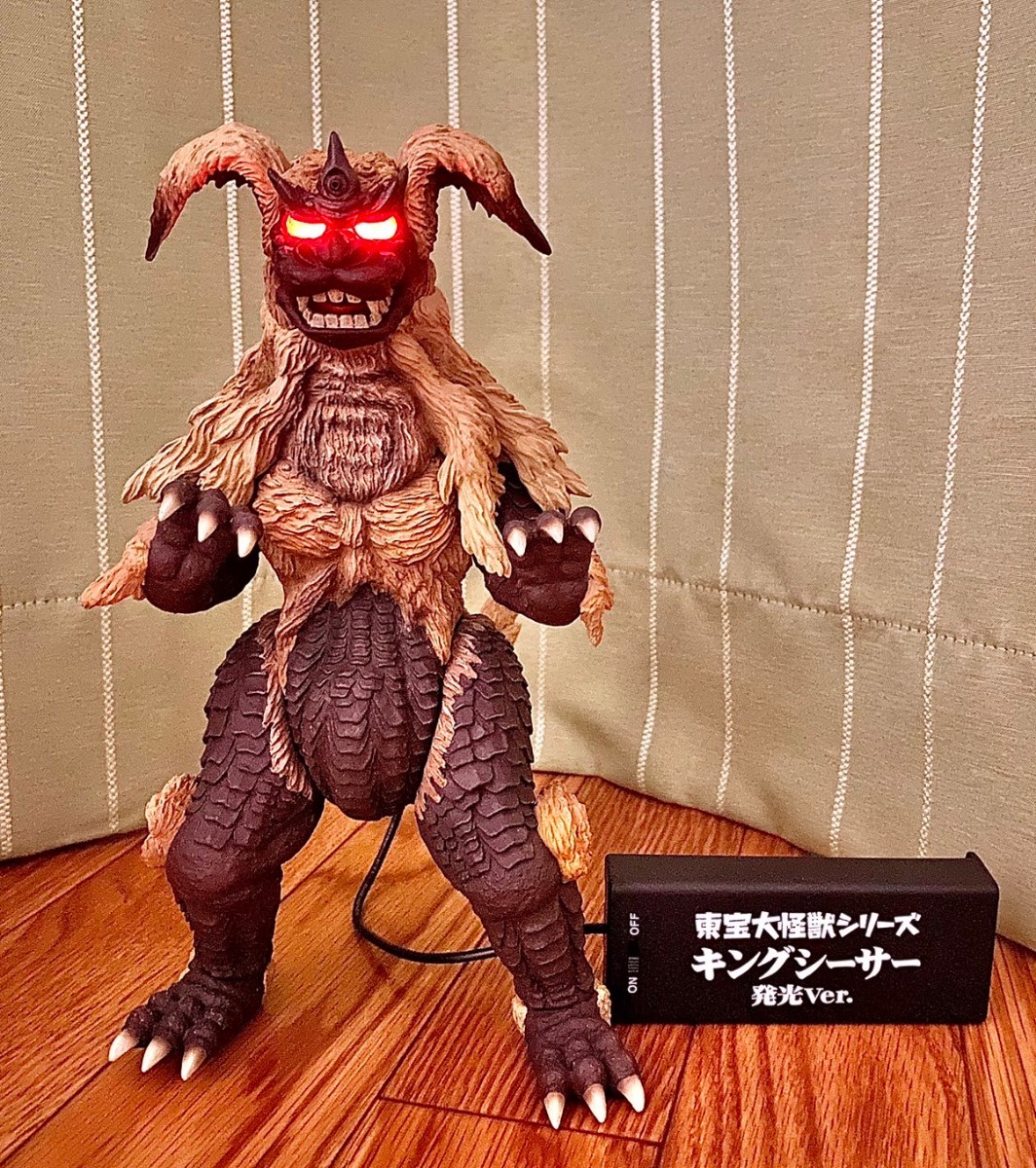 キングシーサー（発光Ver.）ソフビフィギュア エクスプラス 少年リック