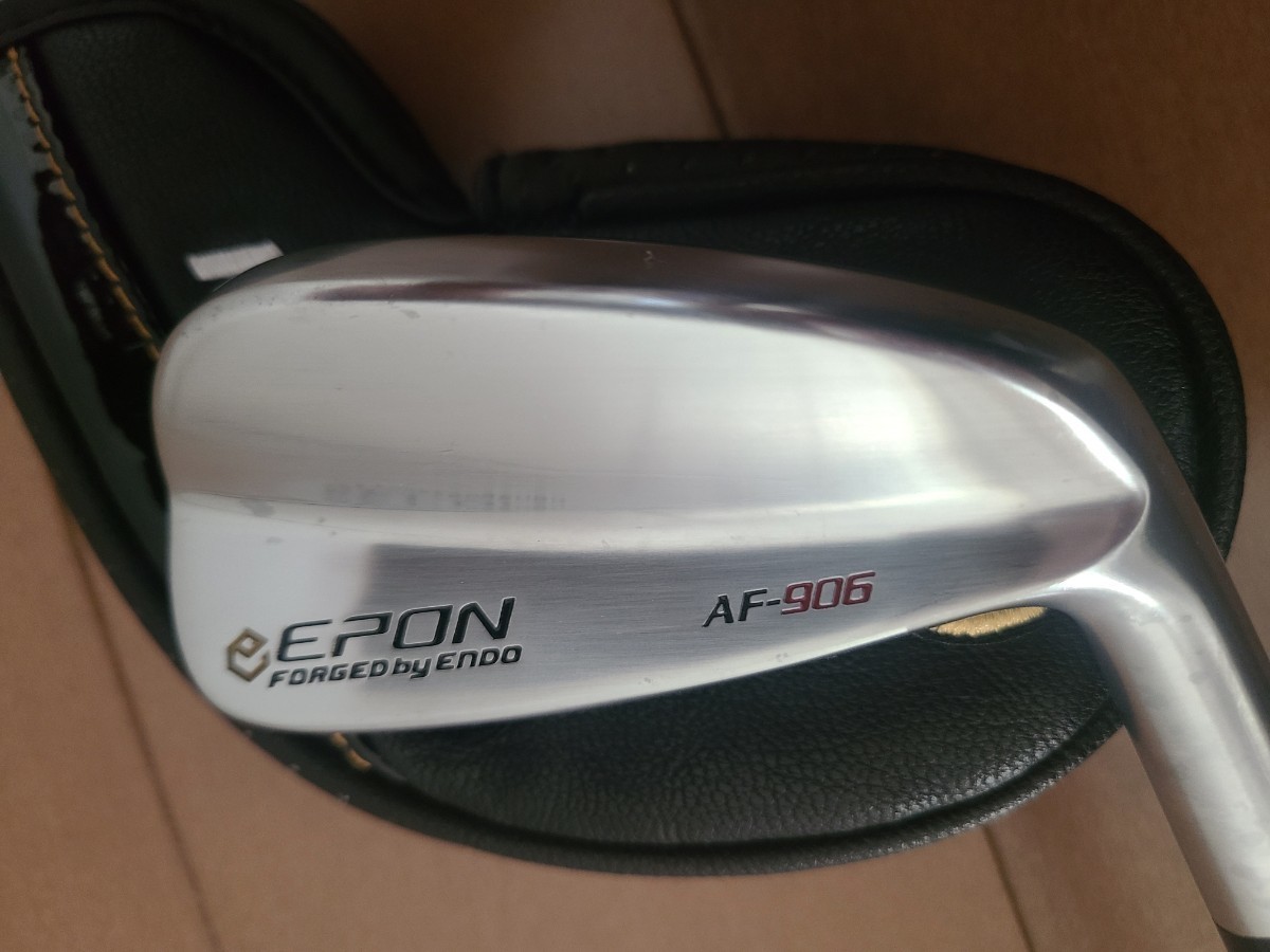 ○美品○エポン　EPON AF906 アイアン型ユーティリティ　23度　スチールファイバーシャフト