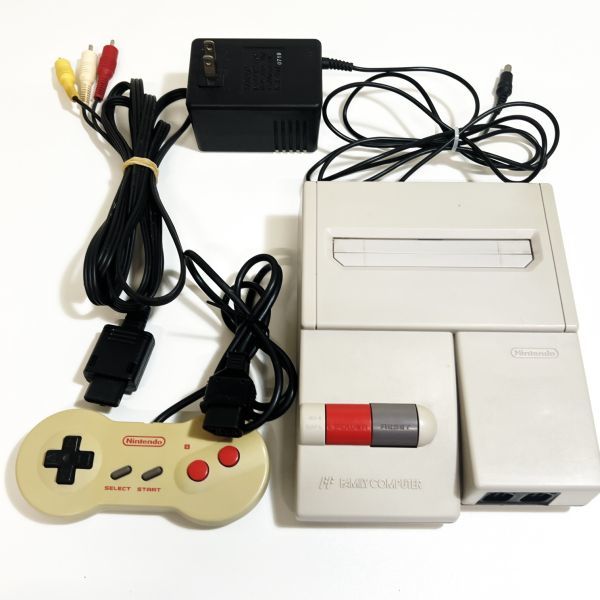 1円スタート】ニューファミコン本体 動作未確認【ジャンク品 