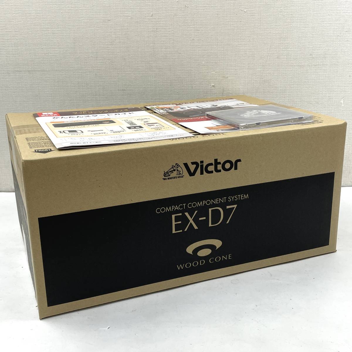 1円 未開封品 Victor コンパクトコンポーネントシステム EX-D7 