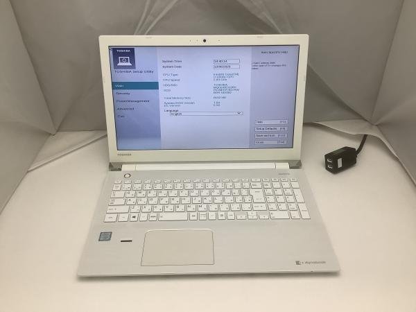 ジャンク!TOSHIBA AZ65/BW○Core i7 6500U 2.5G 8G 1T dynabook i7