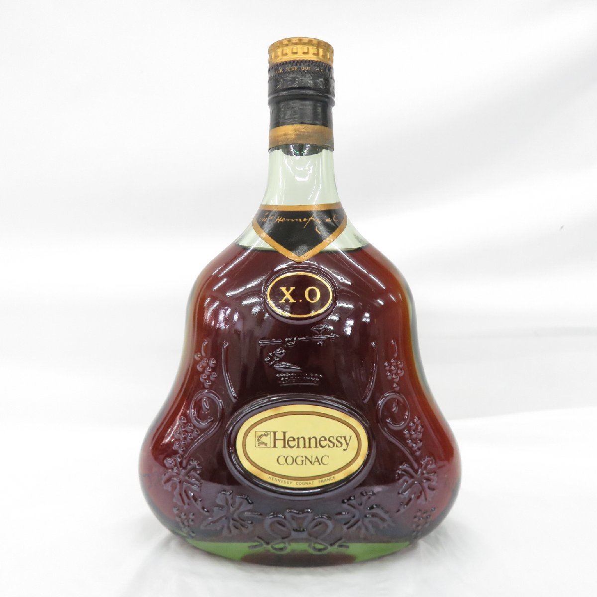 未開栓】Hennessy ヘネシー XO 金キャップ グリーンボトル ブランデー