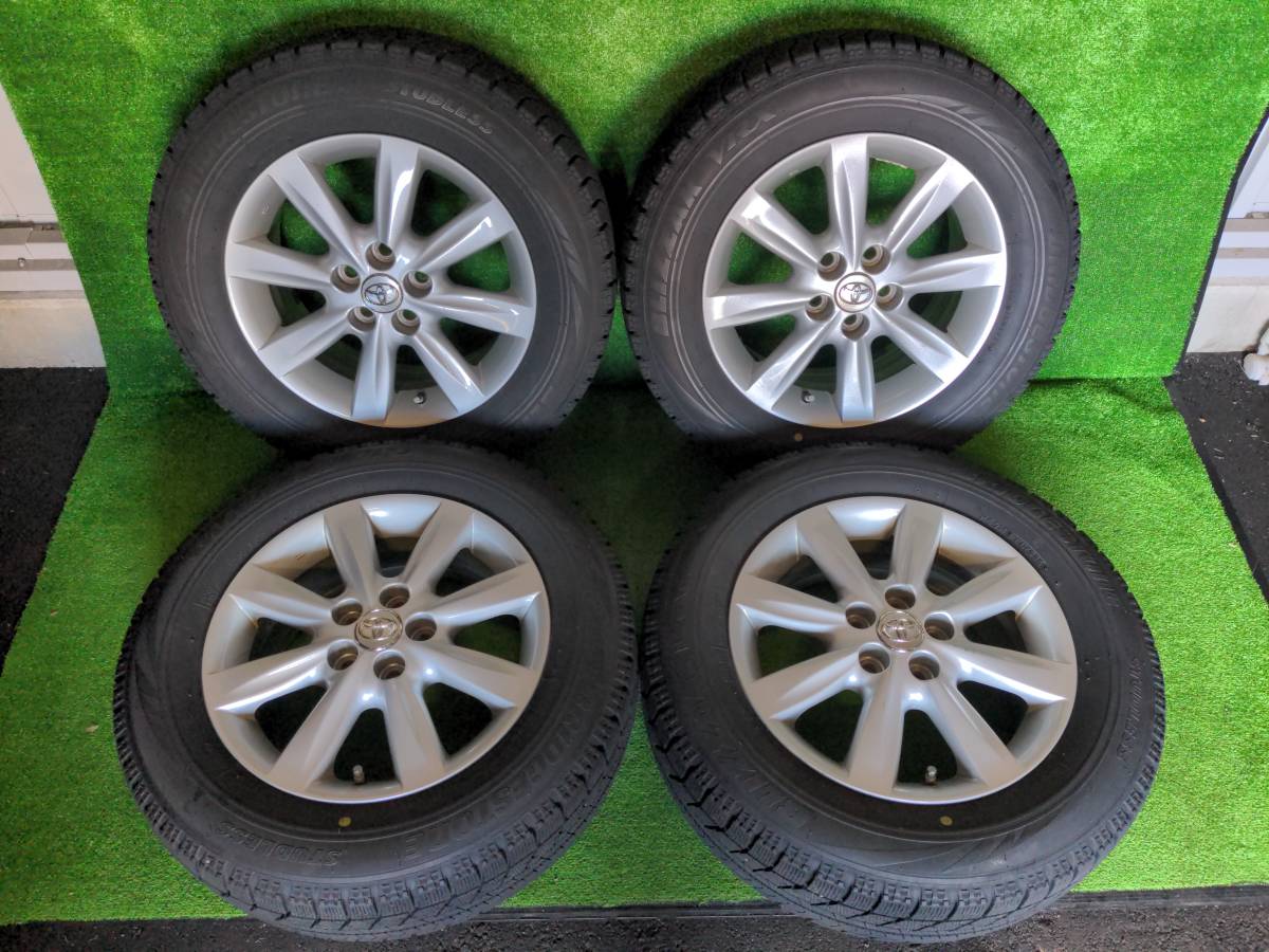 ウィッシュ等に トヨタ純正 15x6 5穴 BLIZZAK VRX 195/65R15 売切!!