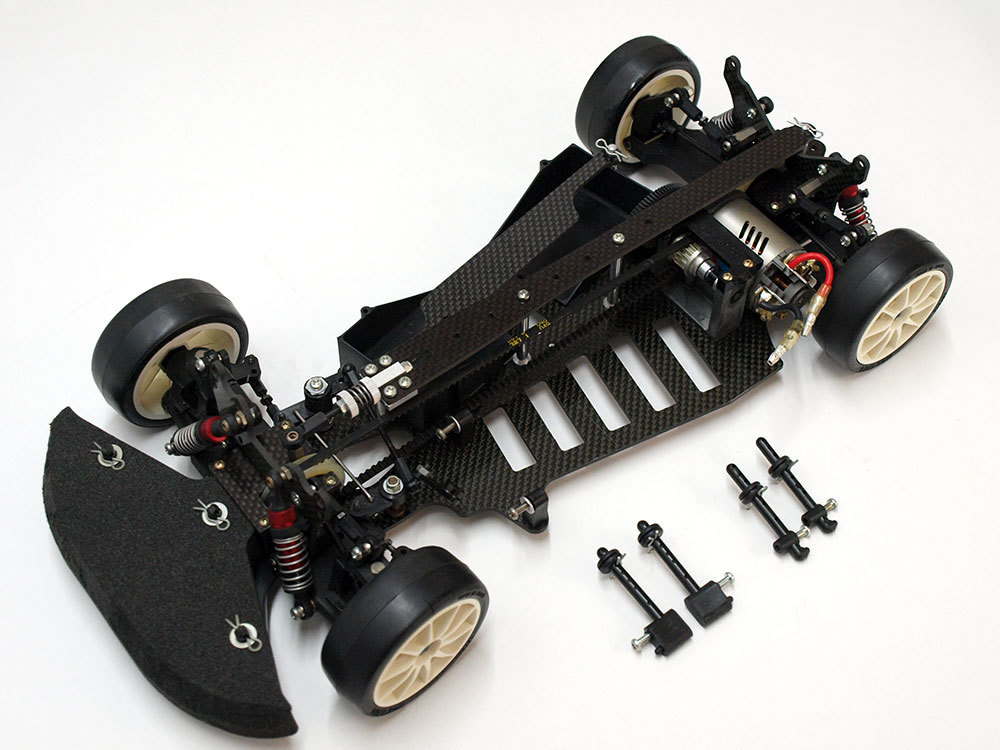 K1159B】ヨコモ YR-4Ⅱ カーボン シャーシ 中古キット（YOKOMO