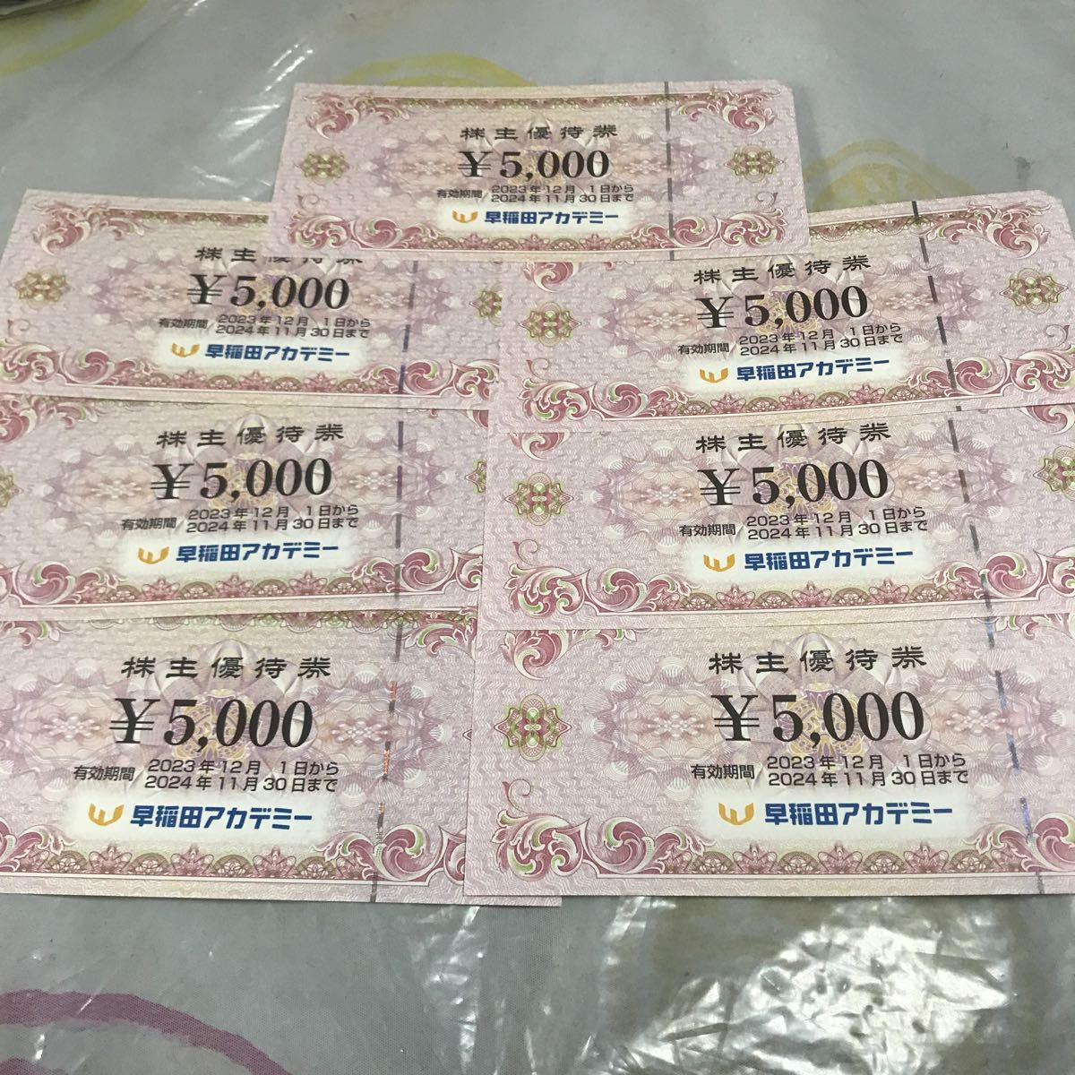 早稲田アカデミー 株主優待券 公式通販 早稲田アカデミー株主優待券 
