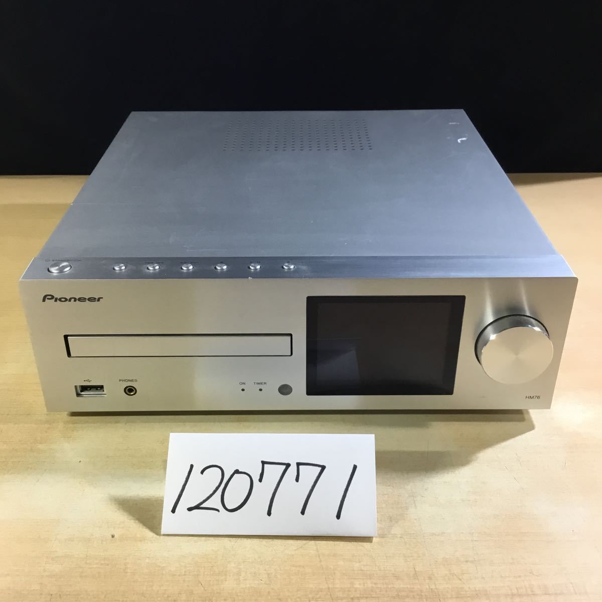 送料無料】(120771F) Pioneer XC-HM76 NETWORK CD RECEIVER ジャンク品