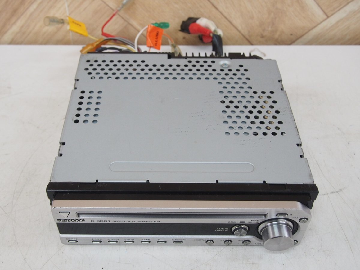 新作，安い ☆【1K1129-27】 KENWOOD ケンウッド CDレシーバー K-CD01 現状品