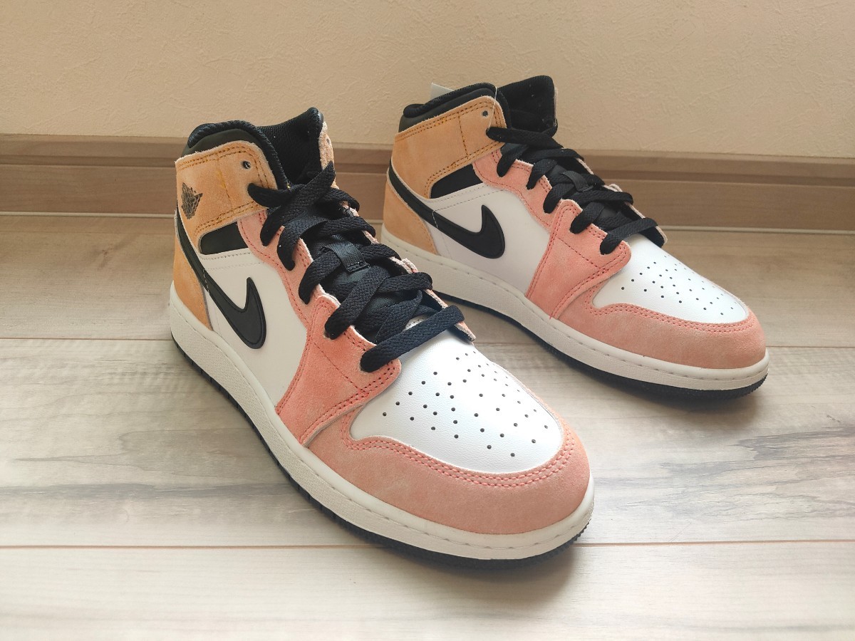 24cm 新品 NIKE AIR JORDAN 1 MID SE GS ナイキ エアジョーダン 1