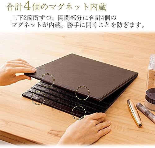 卓上ミラー : 卓上鏡 角度調整の通販 鏡 折立鏡 折りたたみ 化粧鏡 ミラー WIDREAM 折りたたみミラー 卓上 角度自在調整 - 角度調整 A4