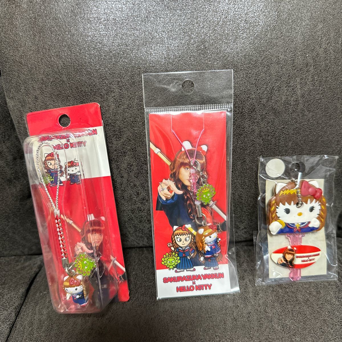 激レア！ハローキティ 桜塚やっくん ストラップ 根付け 2007年 激レア