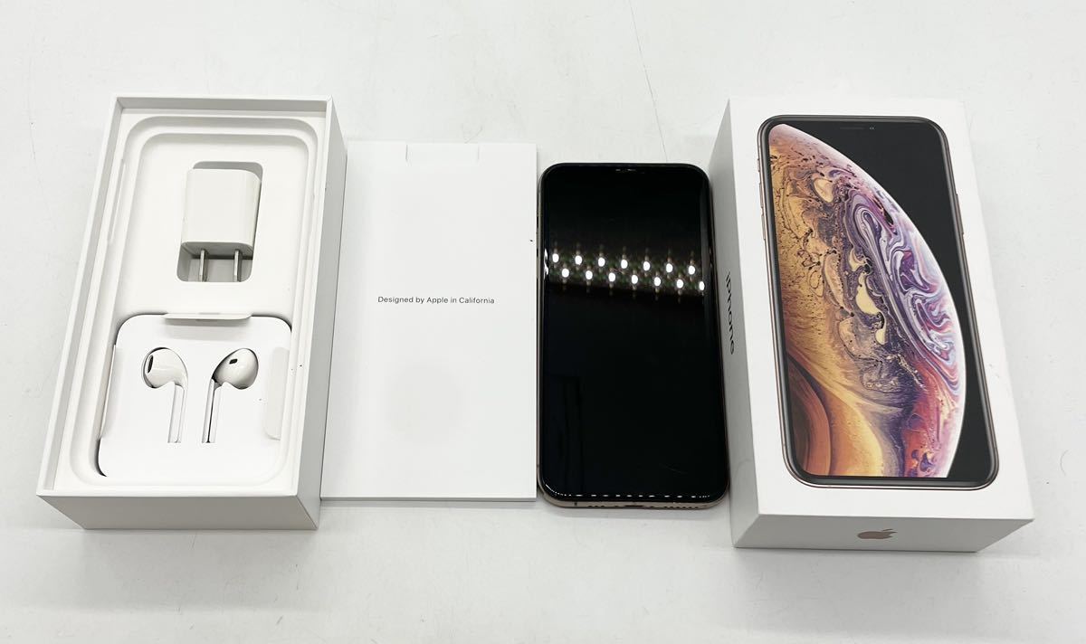 良品☆ 動作確認済み☆ Apple iPhoneXS 64GB Gold A2098 MTAY2J/A