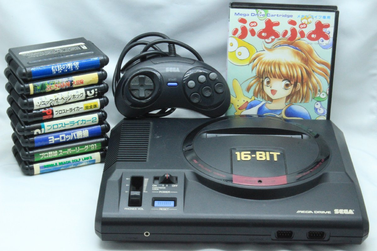 705*SEGA メガドライブ ミニW コントロールパッド2個付き 16-BIT メガ