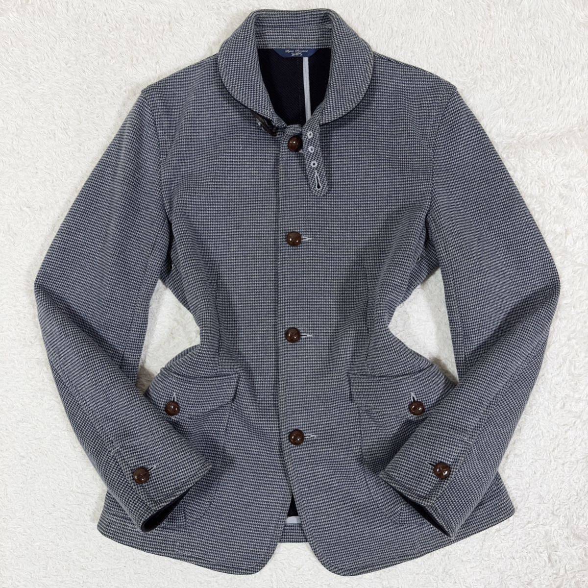 シップス【お洒落な胡桃ボタン】SHIPS ジャケット コート くるみ 千鳥 