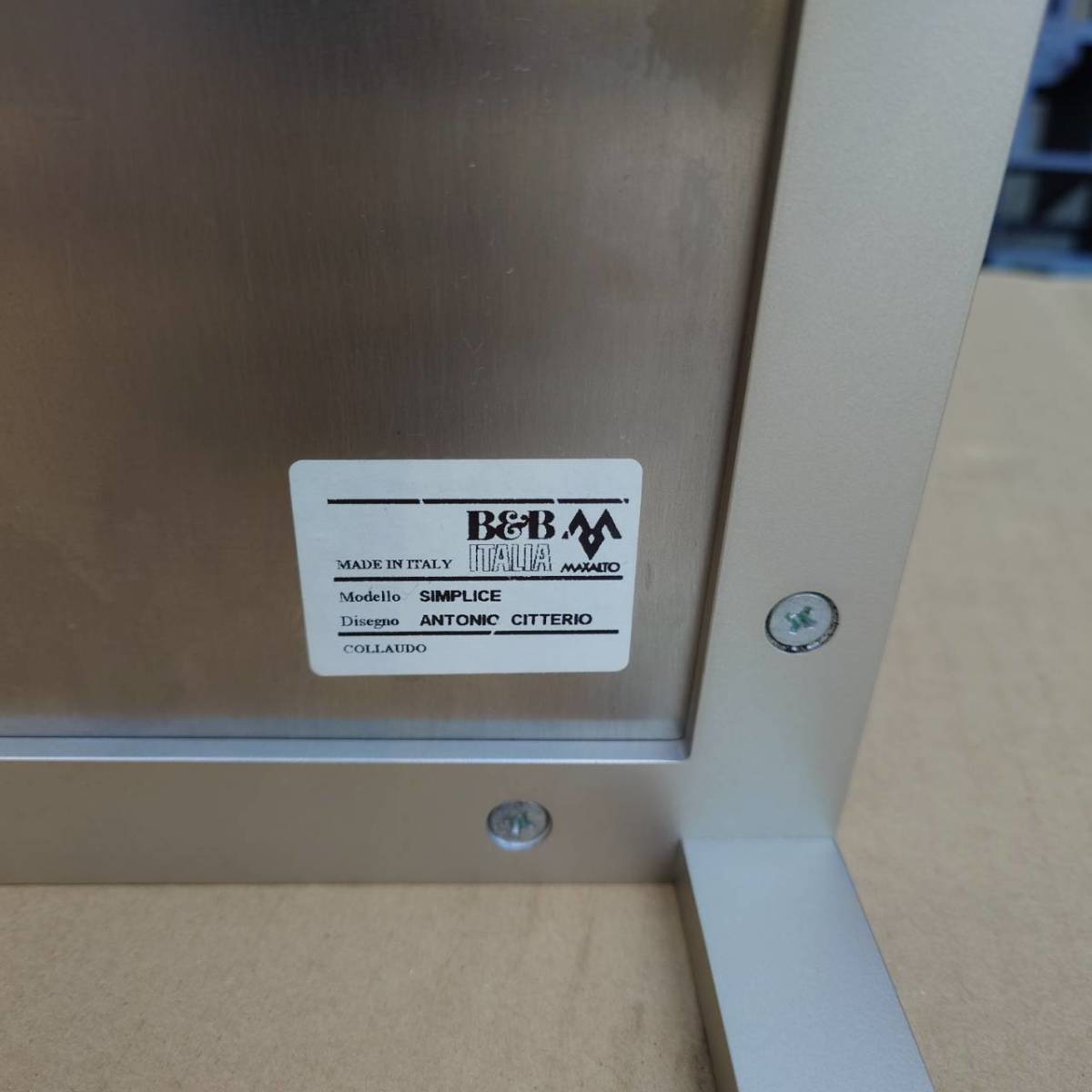 1円～ B&B イタリア MAXALTO マクサルト シンプリーチェ SIMPLICE