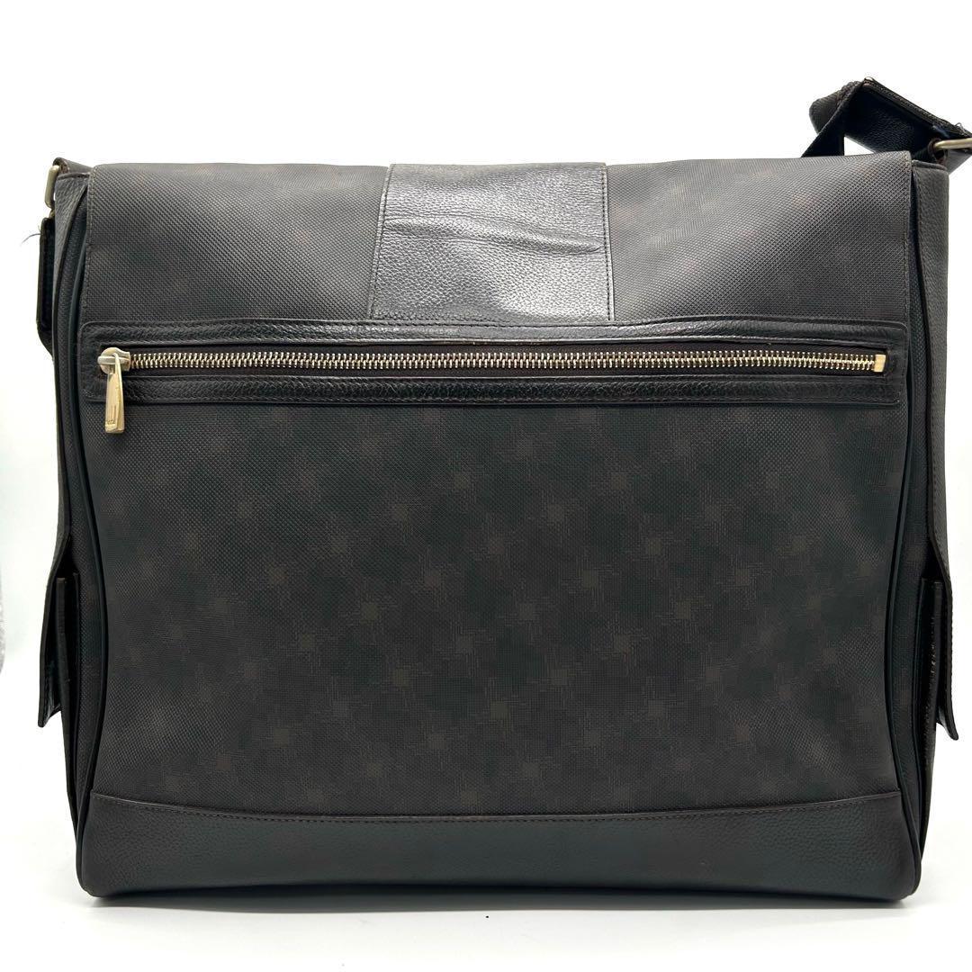 1円◇美品 ダンヒル DUNHILL ショルダーバッグ メッセンジャーバッグ