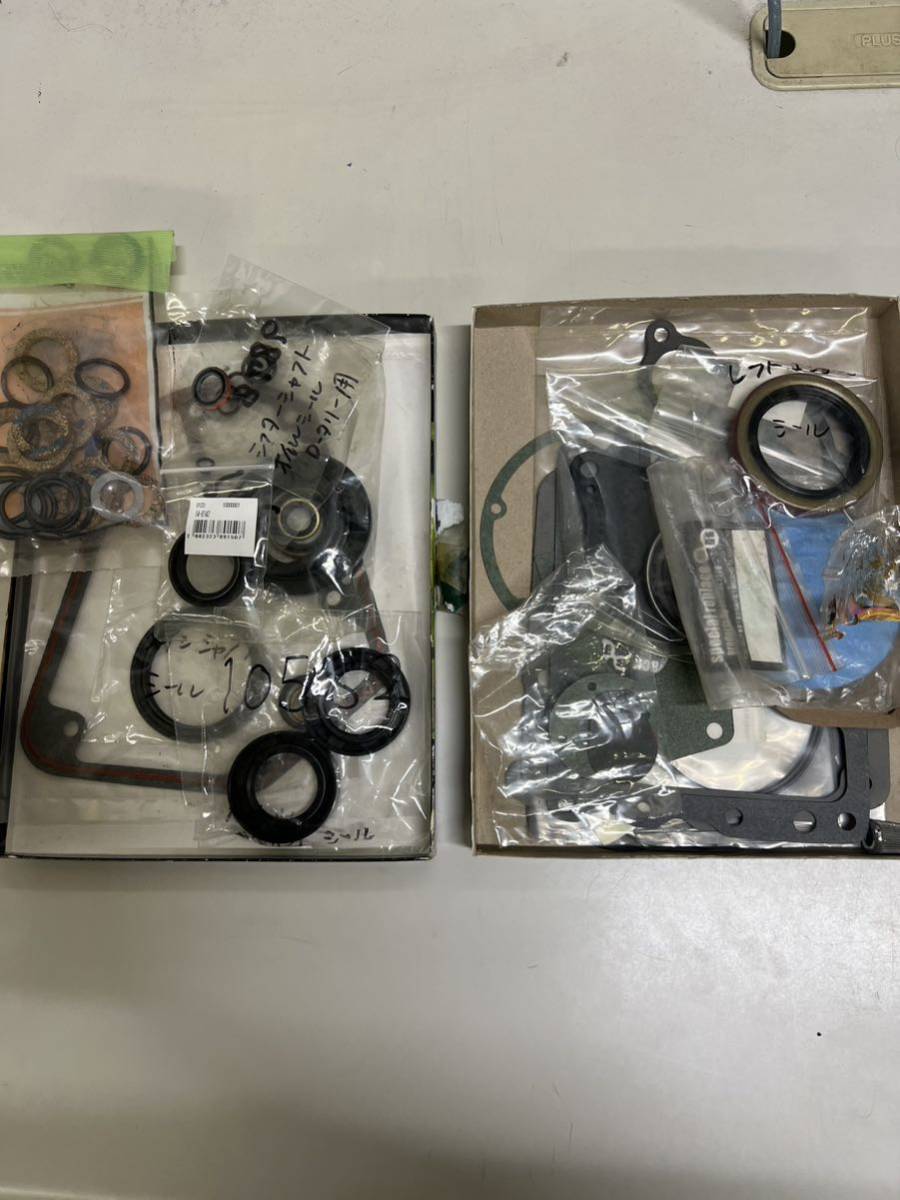 ショベル　予備シールガスケット　いろいろ