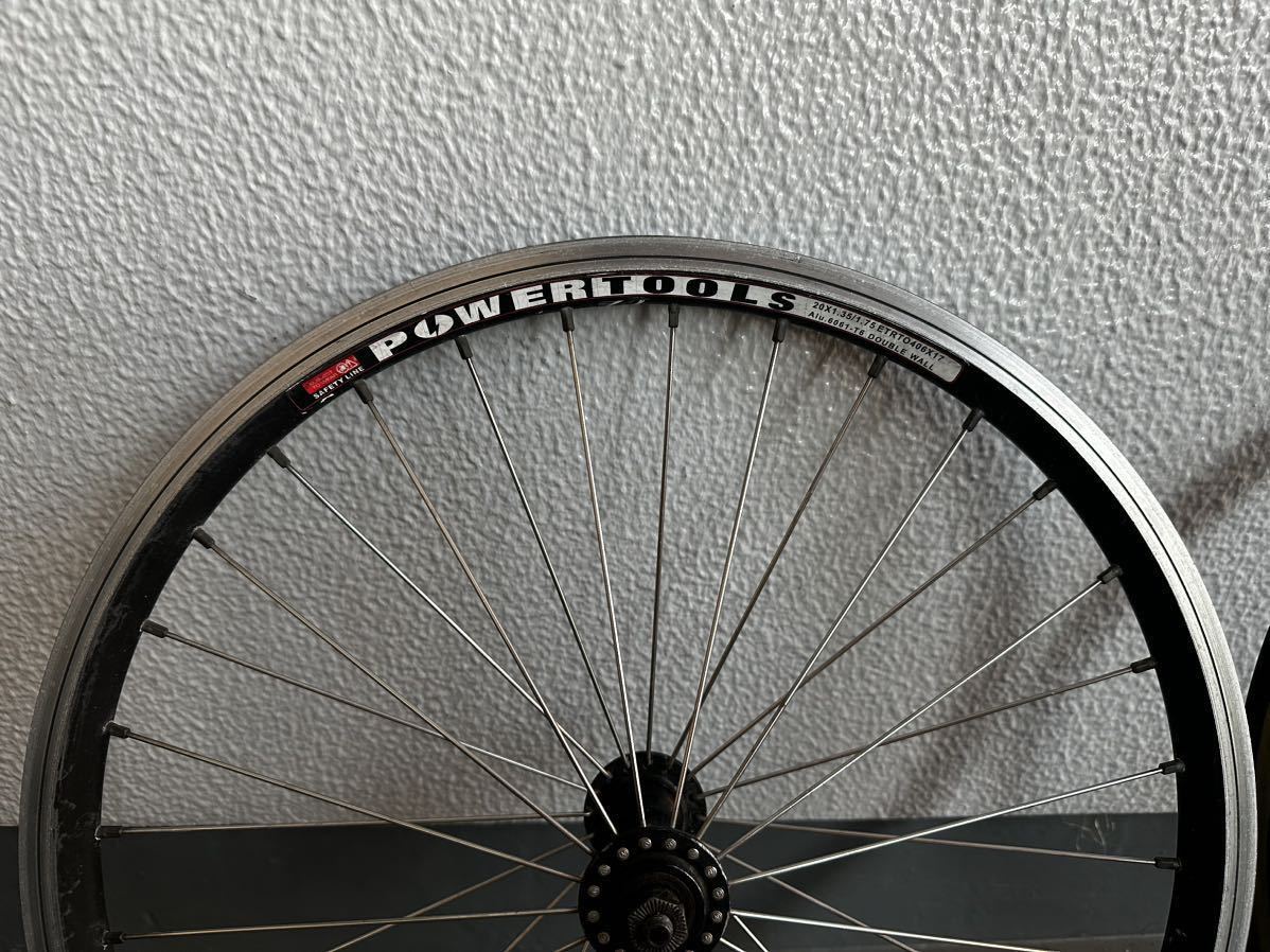KHS - 20インチ 美良品 | F-20R純正 パワーツール 20inch 406ホイール完組 ミニベロ ケーエイチエス 0 F20-R メルカリ クロモリフレーム KuwaharaCycle