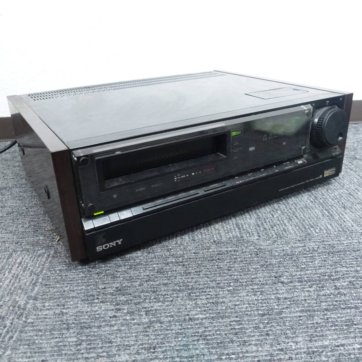 ジャンク】SONY EDV-9000 VIDEO CASSETTE RECORDER ソニー ビデオ