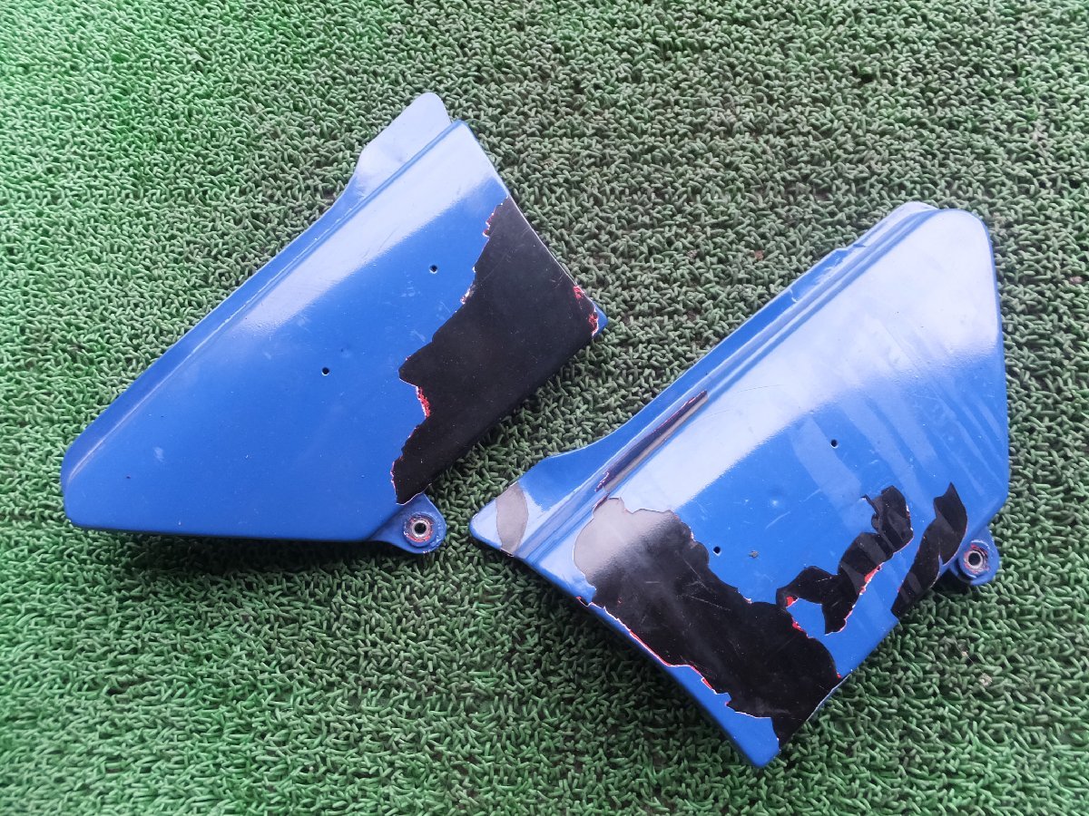 GS750 希少 当時物 サイドカバー 左右セット SUZUKI 絶版旧車 検/GS400 GS550 GS1000 ベコ GT380 GT750 GSX400E GSX250E ザリ ゴキ