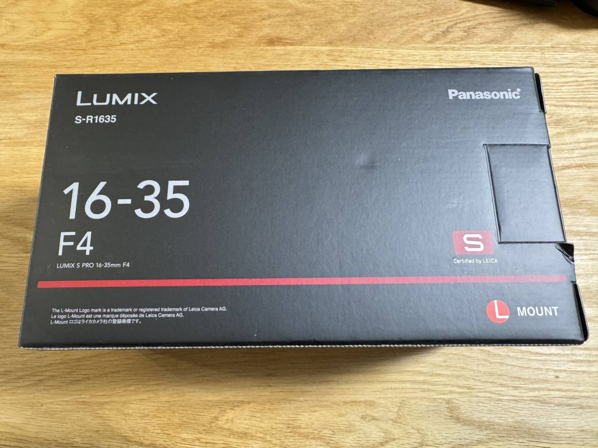 【中古美品】Panasonic パナソニック S-R1635 LUMIX S PRO 1:4 16-35mm カメラ レンズ AF動作確認済み_2