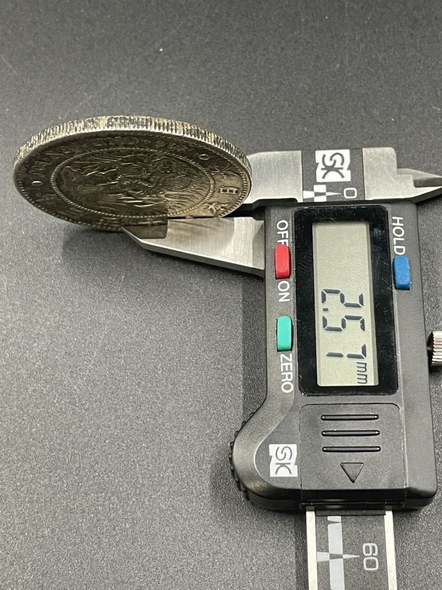 古銭旧貨幣一圓銀貨大正3年美品NGC鑑定品 1円スタート