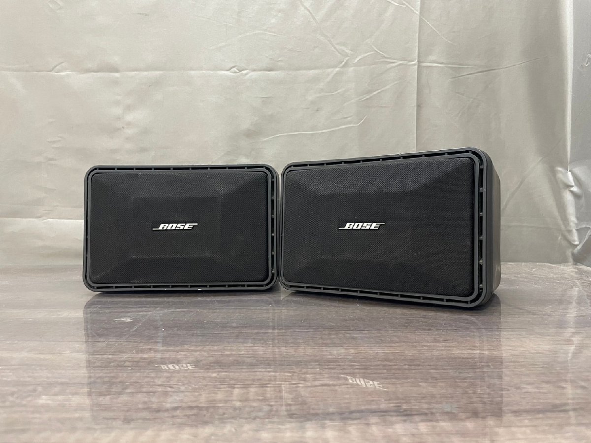 △8636 中古品 オーディオ機器 スピーカーペア BOSE 101MM ボーズ