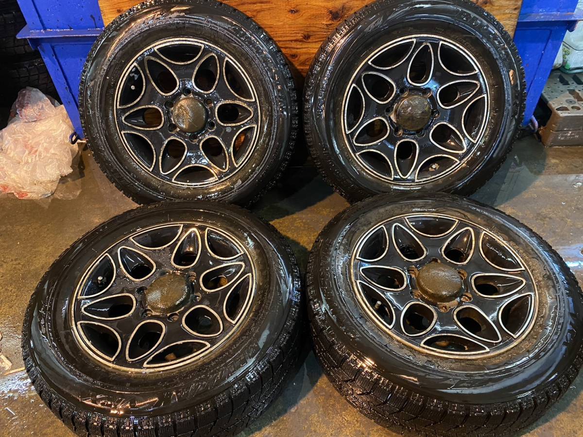 ★2019年製★ 汎用AW 16×7J +38 PCD114.3 108ｍｍ ブリジストン ＶＲＸ 215/65Ｒ16 4本 売切!!