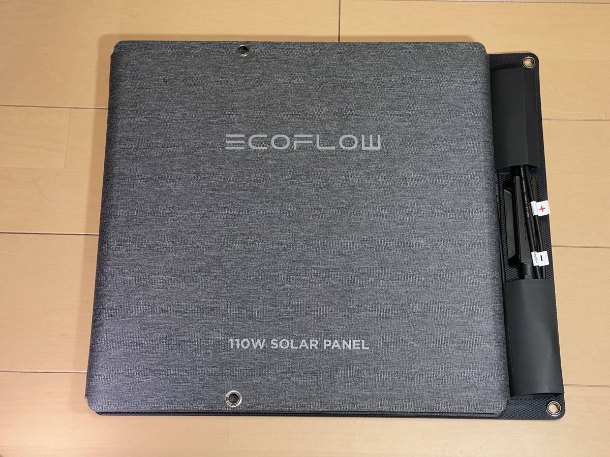 110W ソーラーパネル EcoFlow ソーラー充電器 110W☆アウトドア