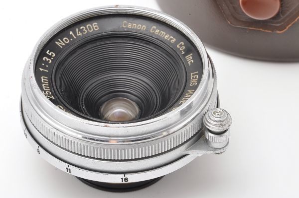 25mm F3.5 Lマウント Canon キヤノン L39 LENS CANON レンズ f3.5