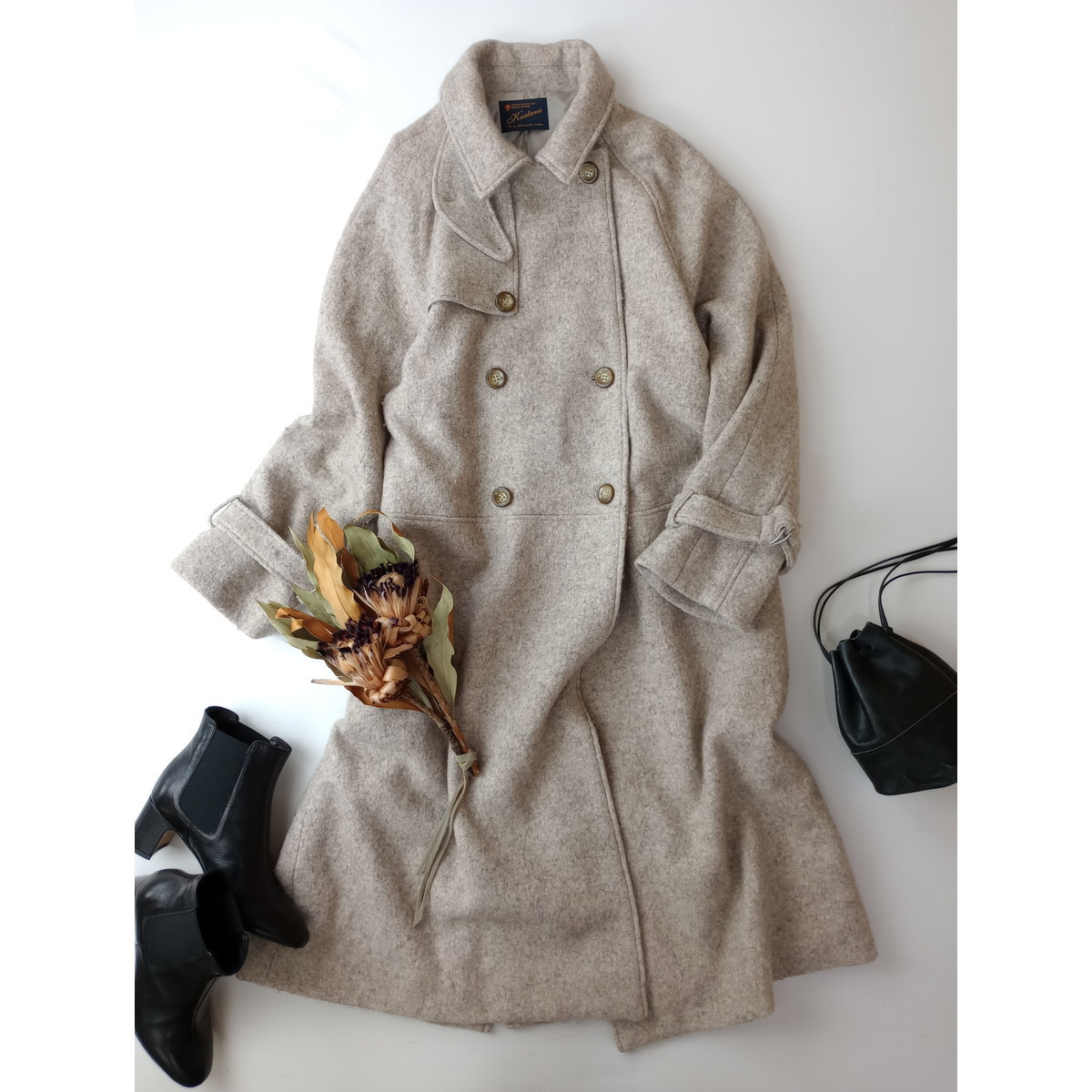 ruby and you ファーライクテディジャケット ミントグリーン RUBY AND