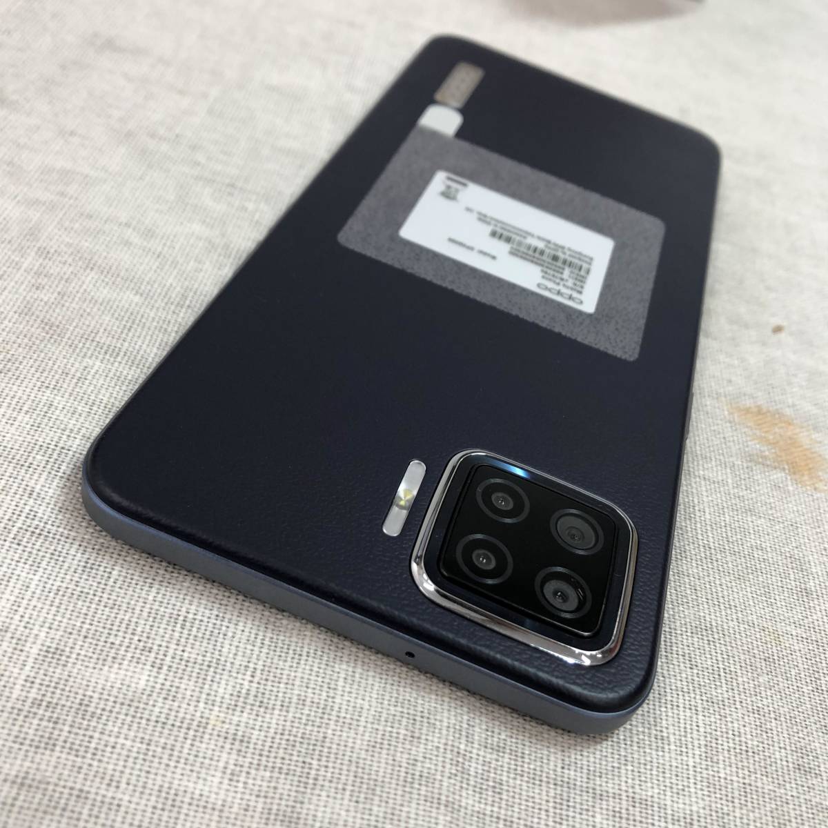 スマートフォン/携帯電話 OPPO A73 ネービーブルー 新品未使用