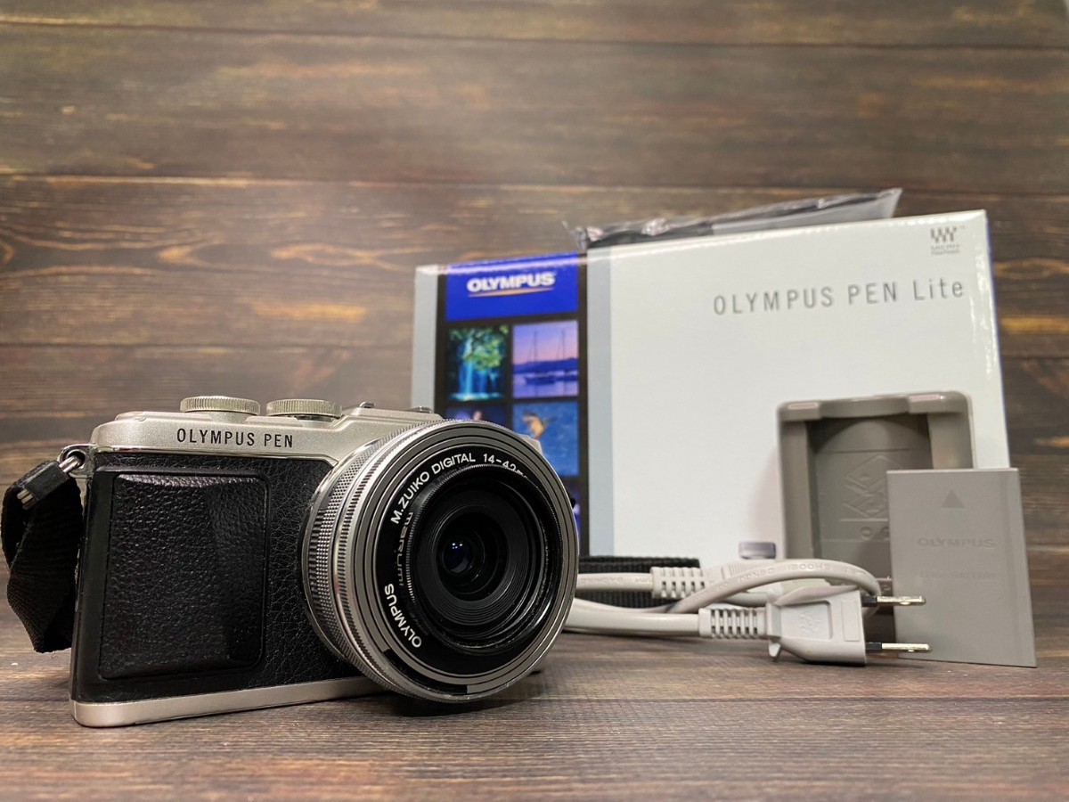 OLYMPUS オリンパス PEN E-PL7 レンズキット パンケーキレンズ ミラー