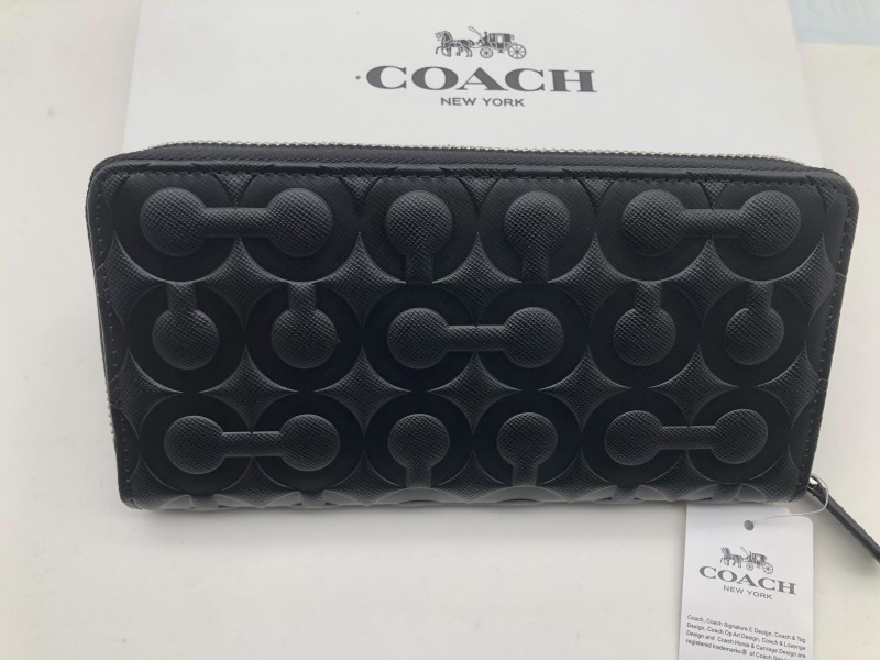 コーチ COACH 長財布 財布 シグネチャー アコーディオンラウンドジップ 