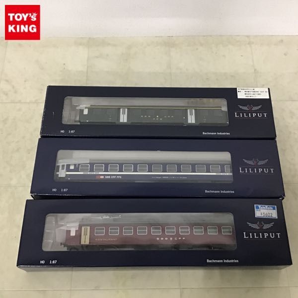 限定セール，SALE 1円〜 LILIPUT HOゲージ L387514 Light steel restaurant coach of the SBB 他(その他)｜売買されたオークション情報、yahooの商品情報をアーカイブ公開 - オークファン その他