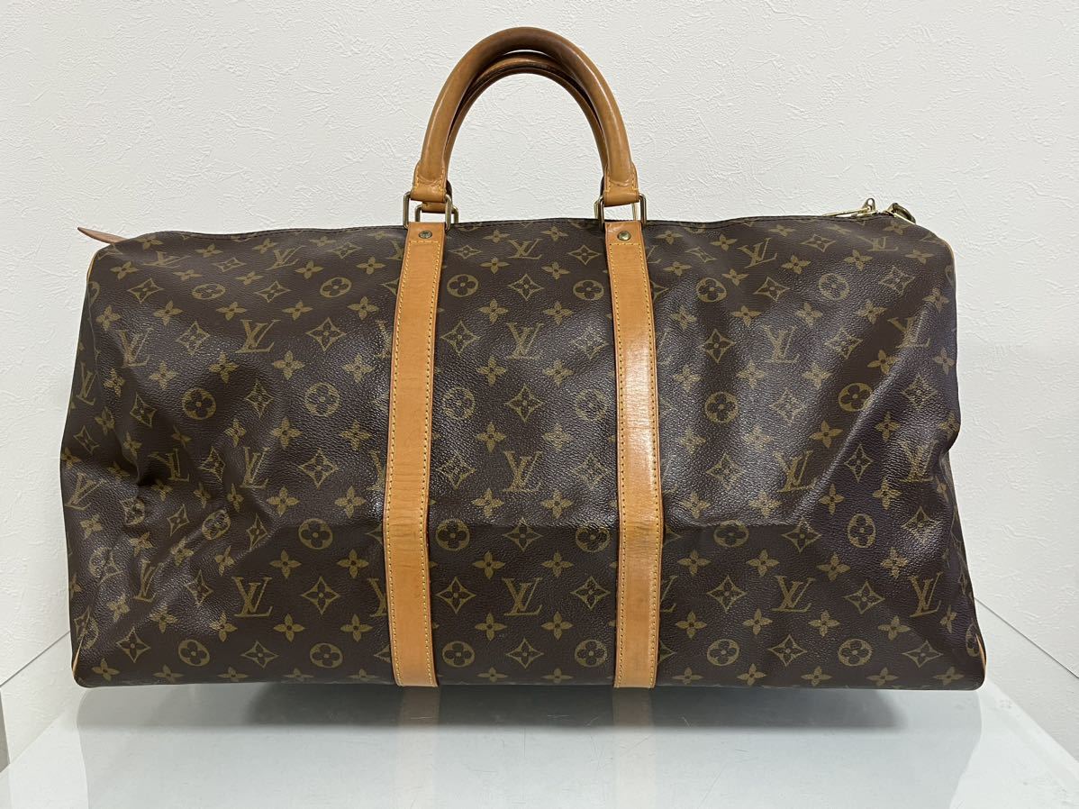 LOUISVUITTONルイヴィトン キーポル55 モノグラム 旅行カバン ボストン