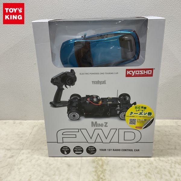 1円〜 京商 ミニッツ FWD トヨタ プリウス PHV スピリテッドアクアメタリック レディセット