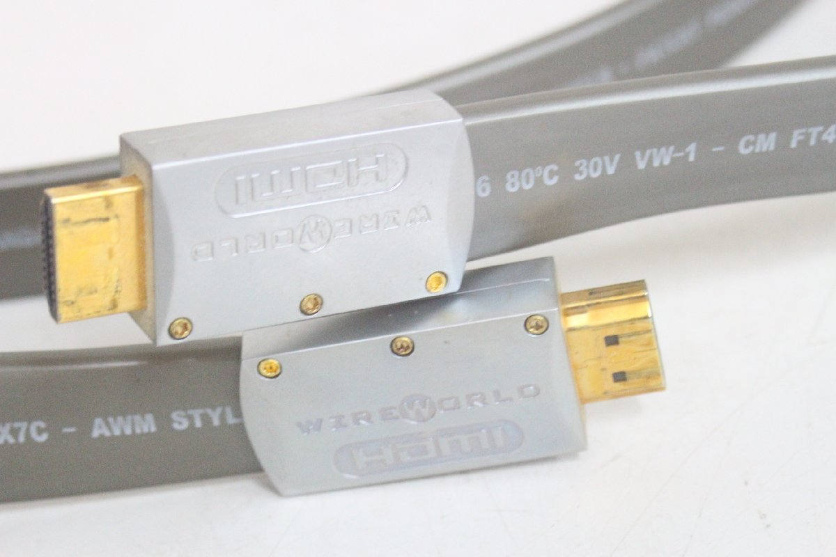 ○WIRE WORLD SILVERS TARLIGHT 5-2 HDMI ケーブル 銀クラッド線 約2m