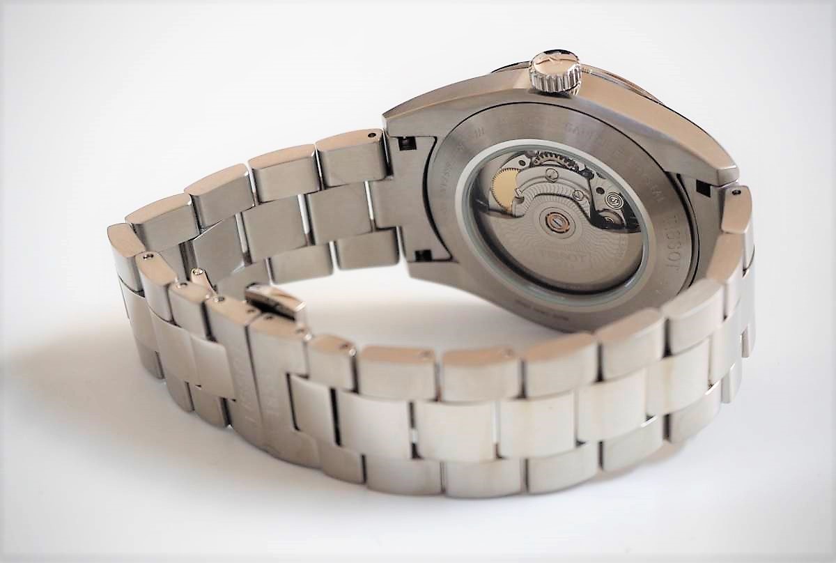 ジェントルマン ティソ TISSOT パワーマティック 0 シリシウム 自動 